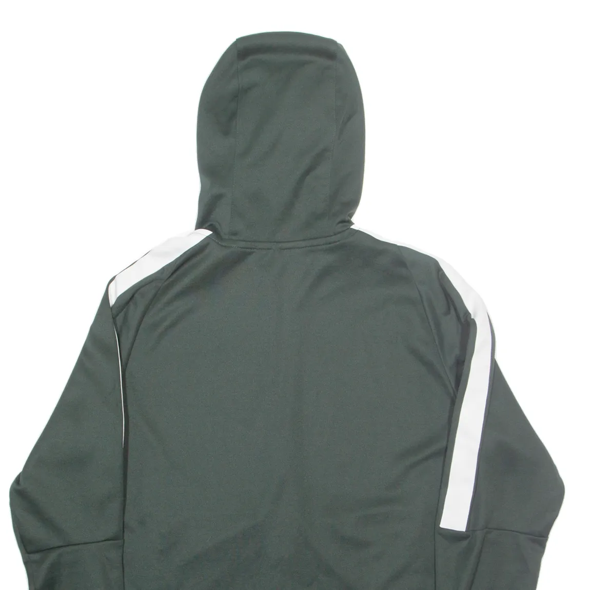 NIKE Mens Green Hoodie Full Zip M