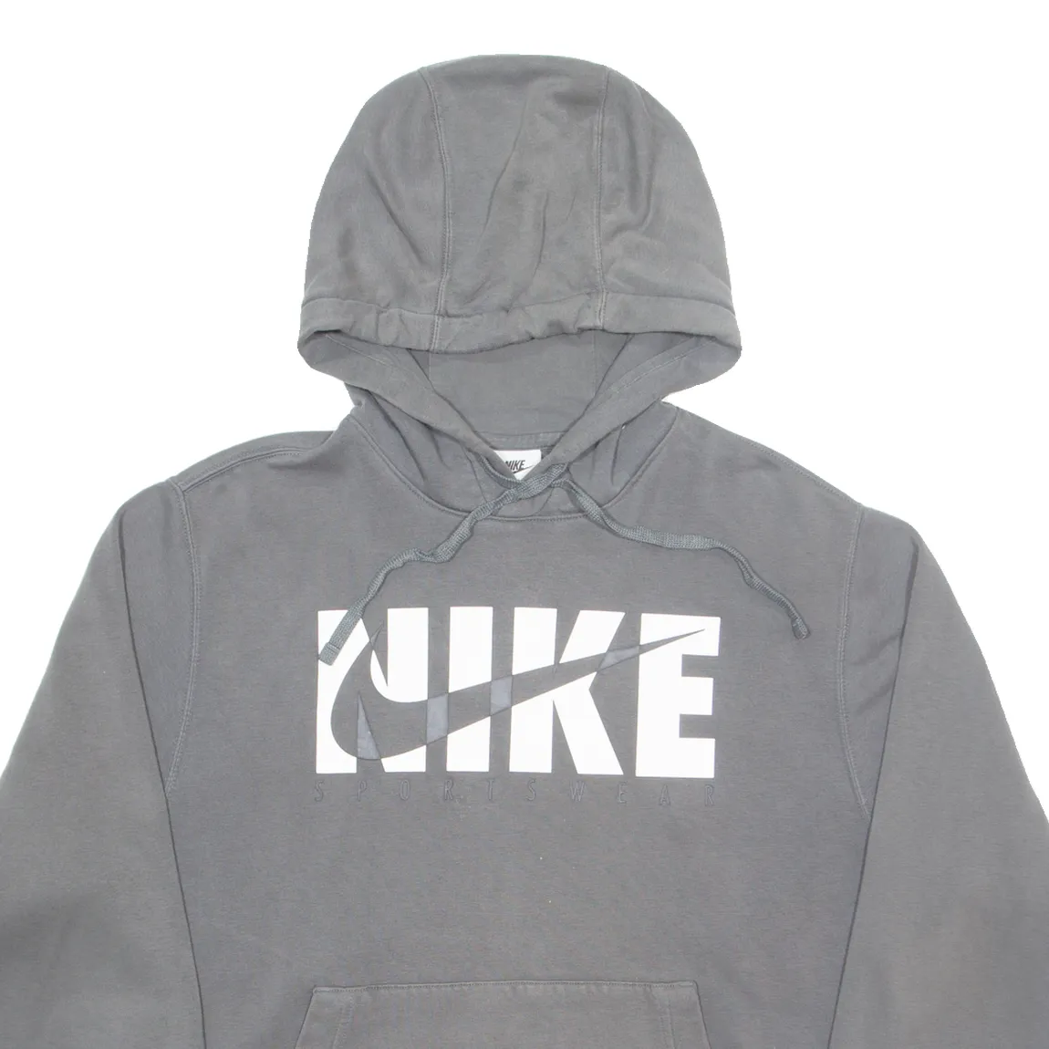 NIKE Mens Grey Hoodie M