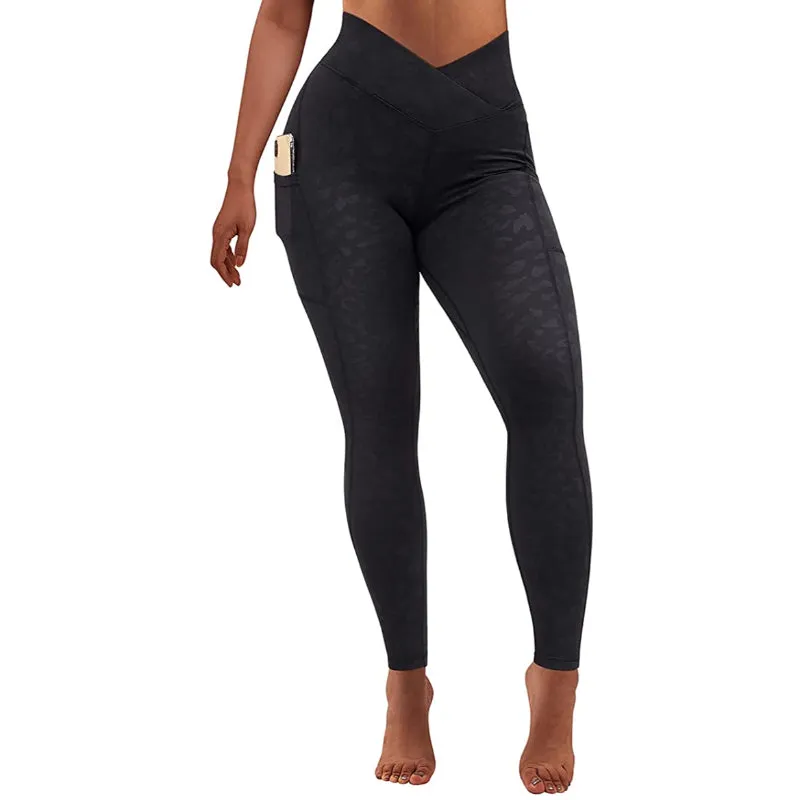 Olivia Crossover Workout Leggings