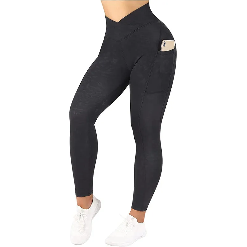 Olivia Crossover Workout Leggings