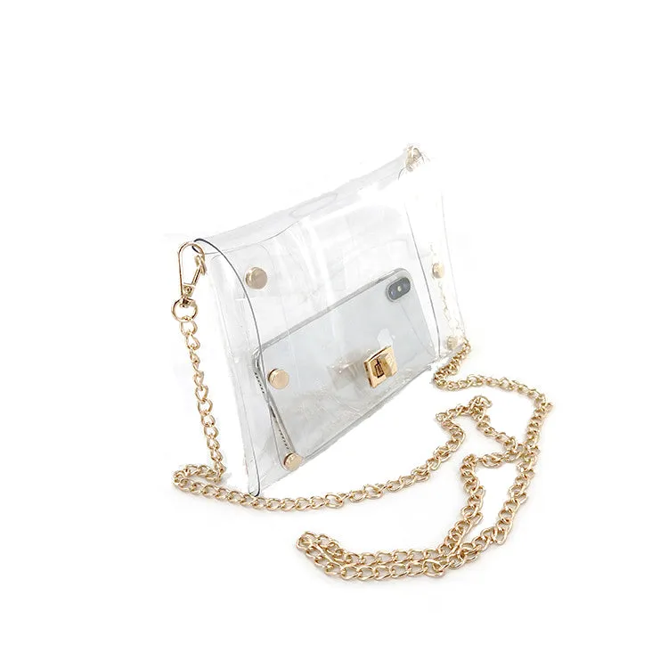 Phoebe Clear Handbag