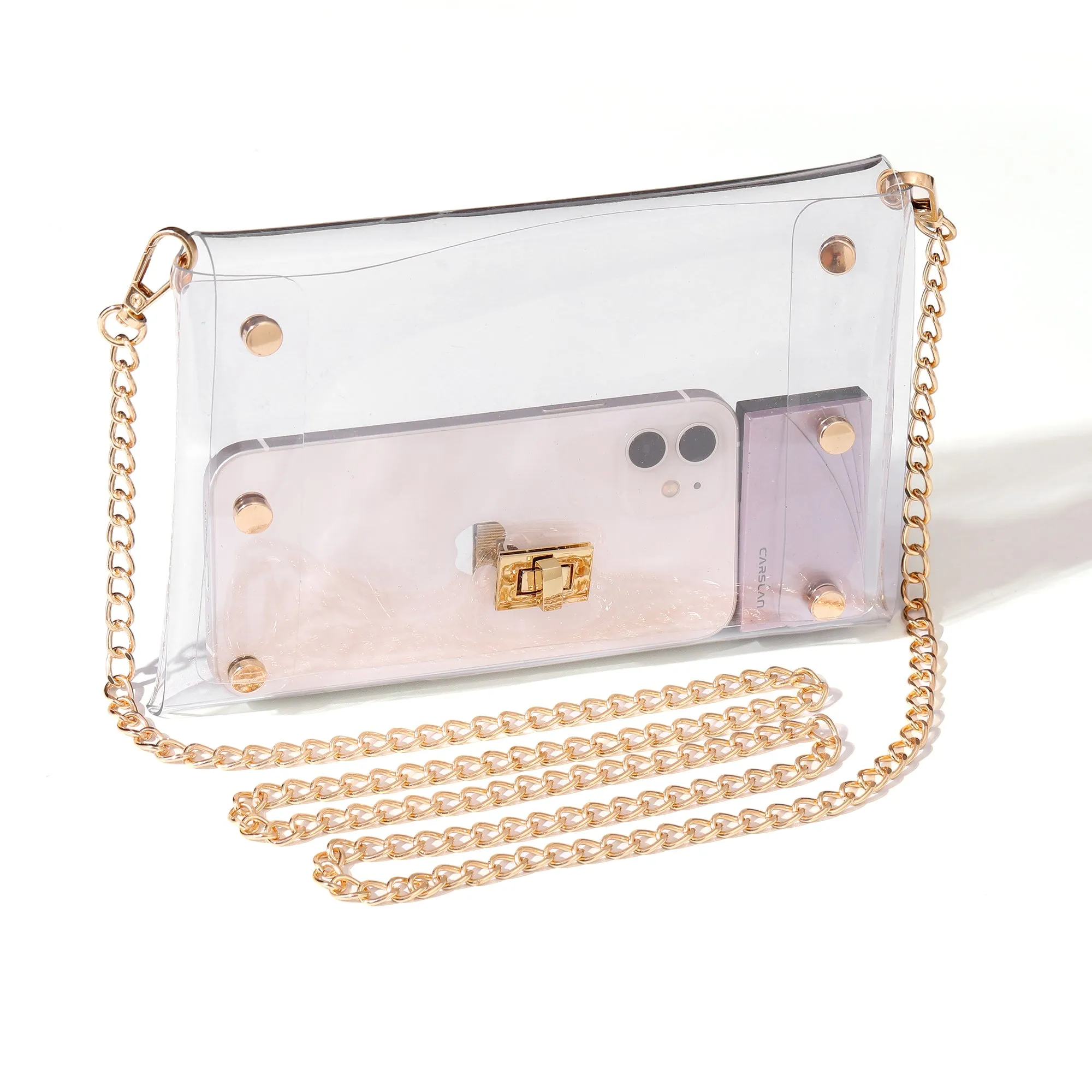 Phoebe Clear Handbag