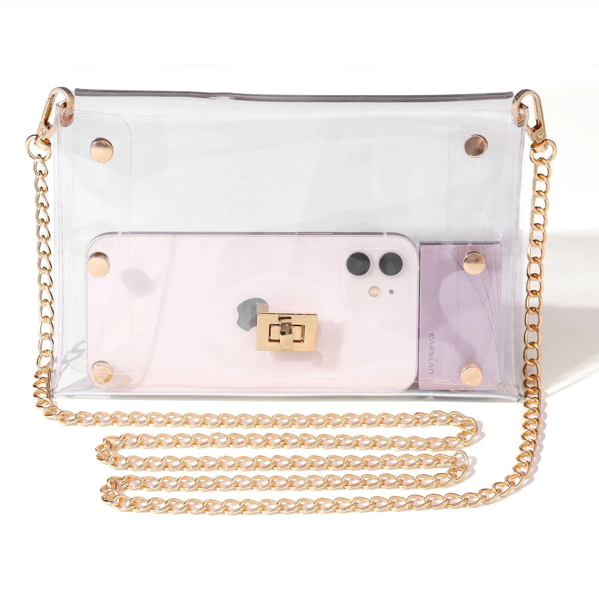 Phoebe Clear Handbag