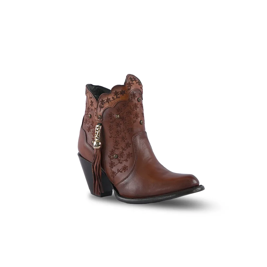 Platino Texas Country Womens Boot Peli Miel Brosh Ximena