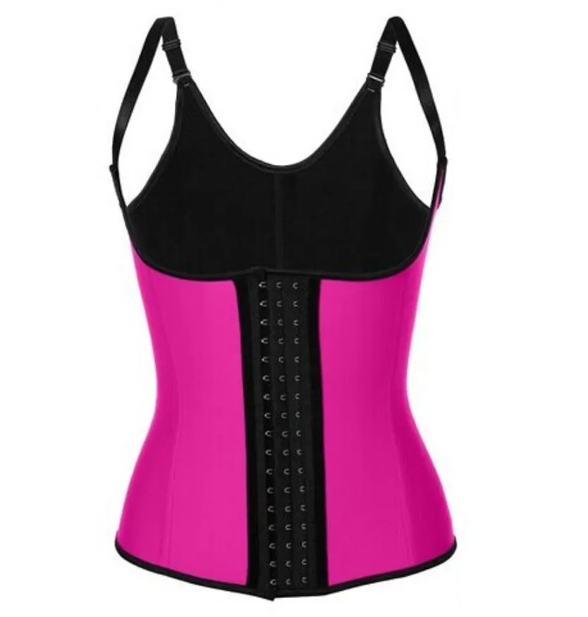 Plus Size S-6XL Waist Trainer Corsets Women Vest Bodyshaper Latex Corset Underbust Sexy Slimming Belt Waist Cincher Body Shaper