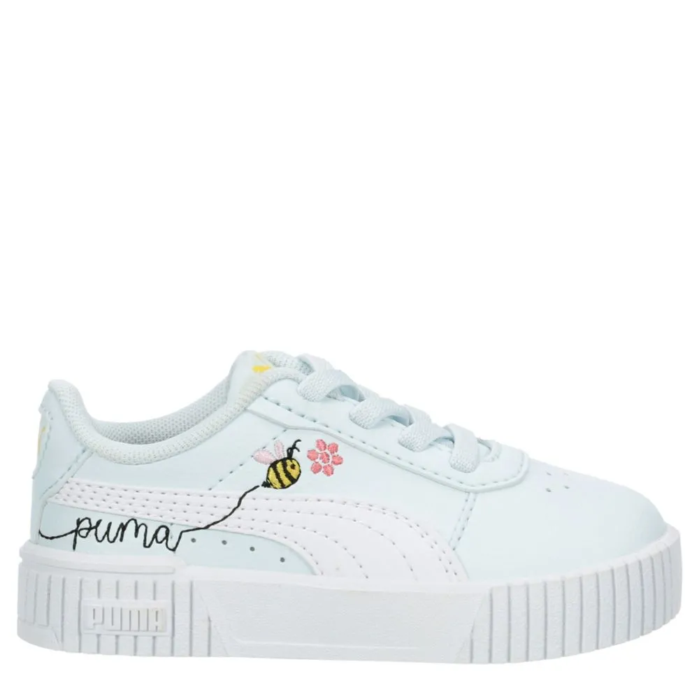 PUMA  GIRLS TODDLER CARINA 2.0 SNEAKER