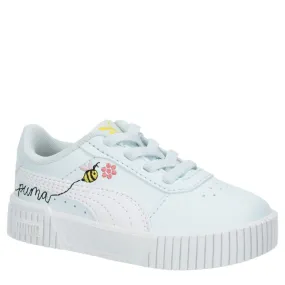 PUMA  GIRLS TODDLER CARINA 2.0 SNEAKER