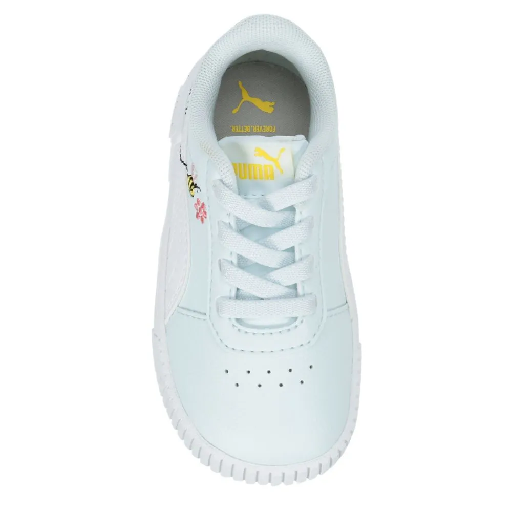 PUMA  GIRLS TODDLER CARINA 2.0 SNEAKER