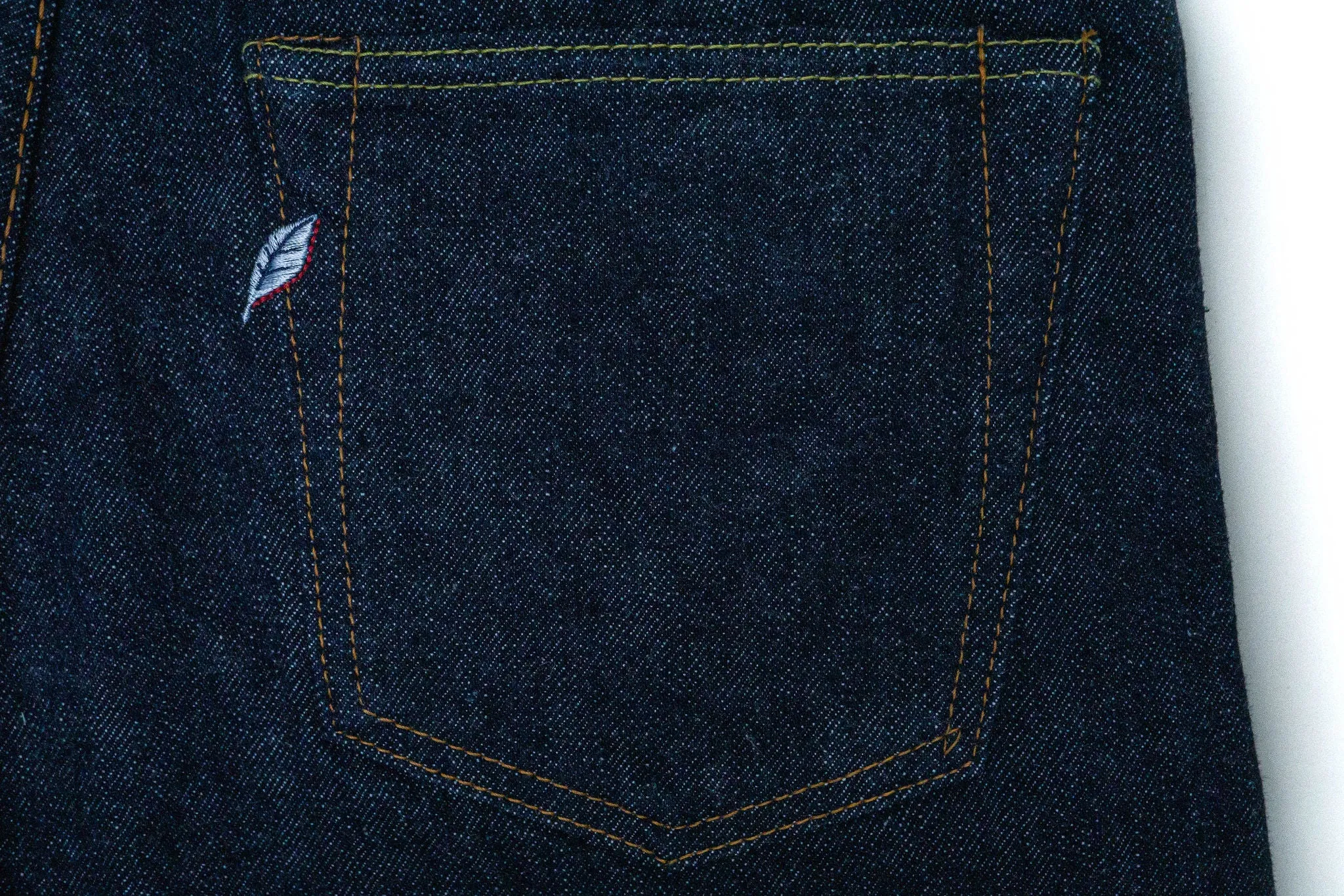 Pure Blue Japan PBE-019 Relaxed Taper - 17oz Beige Core Nep Denim