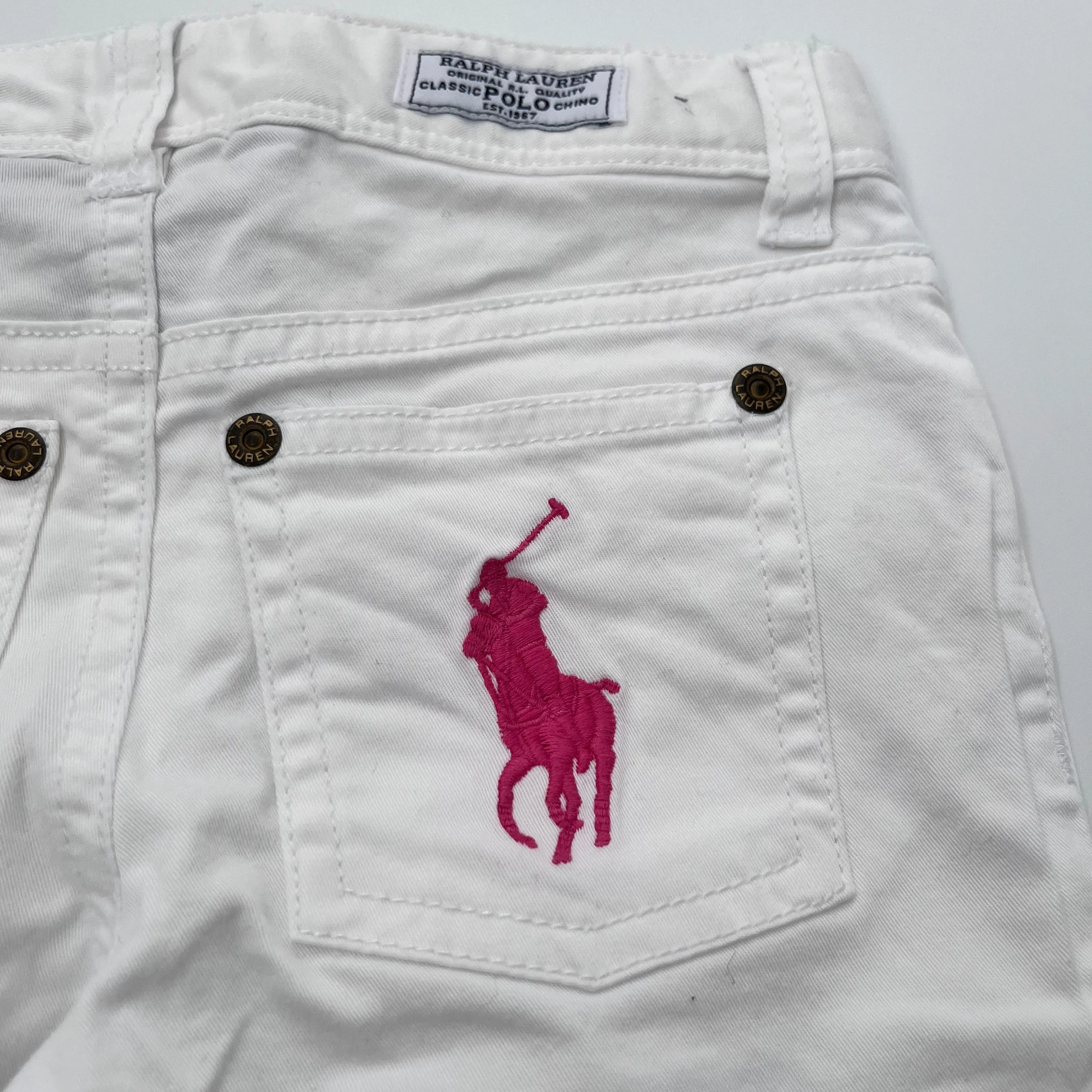 Ralph Lauren White Trousers: 4 Years & 5 Years