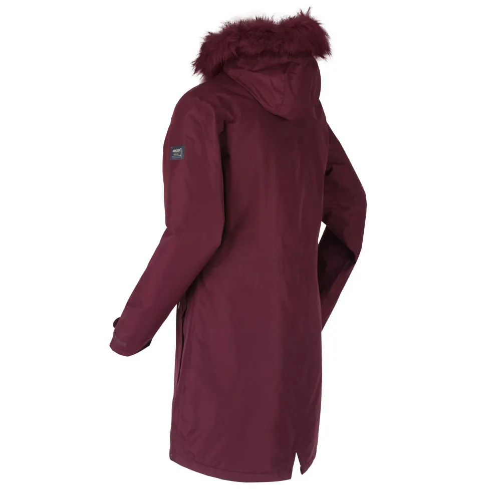 Regatta - Womens/Ladies Serleena II Faux Fur Insulated Winter Parka