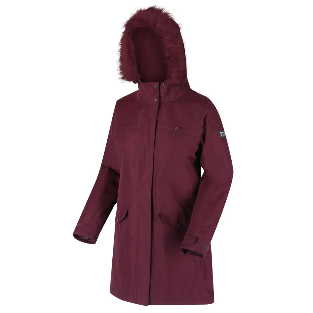 Regatta - Womens/Ladies Serleena II Faux Fur Insulated Winter Parka