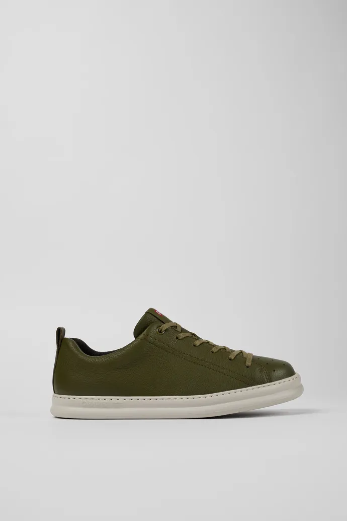 Runner Green Leather Sneaker for Men