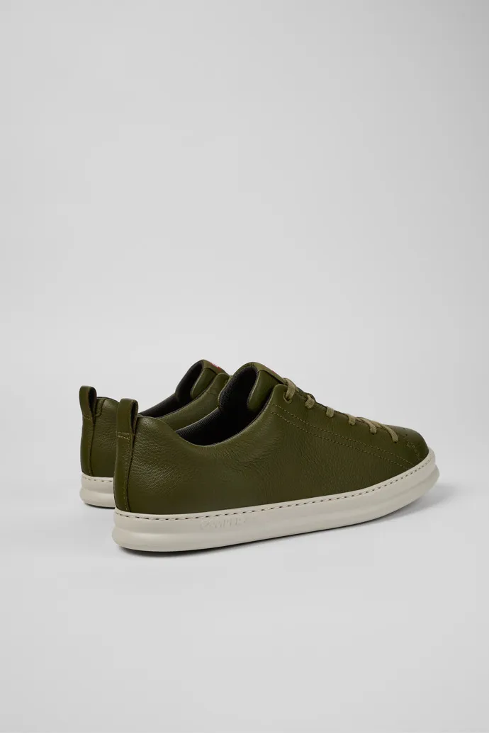 Runner Green Leather Sneaker for Men