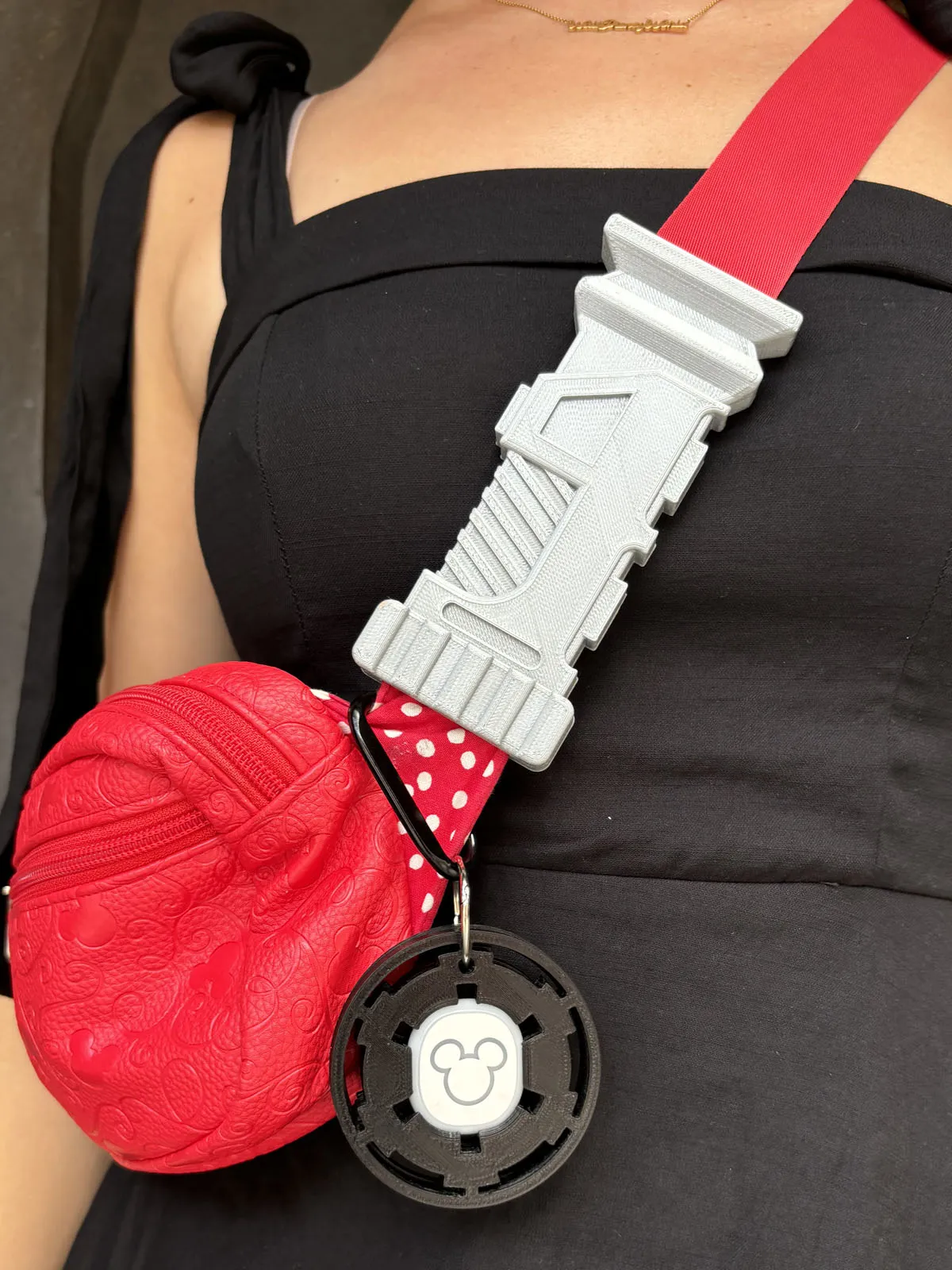 Saber Hilt Belt and Bag Charm