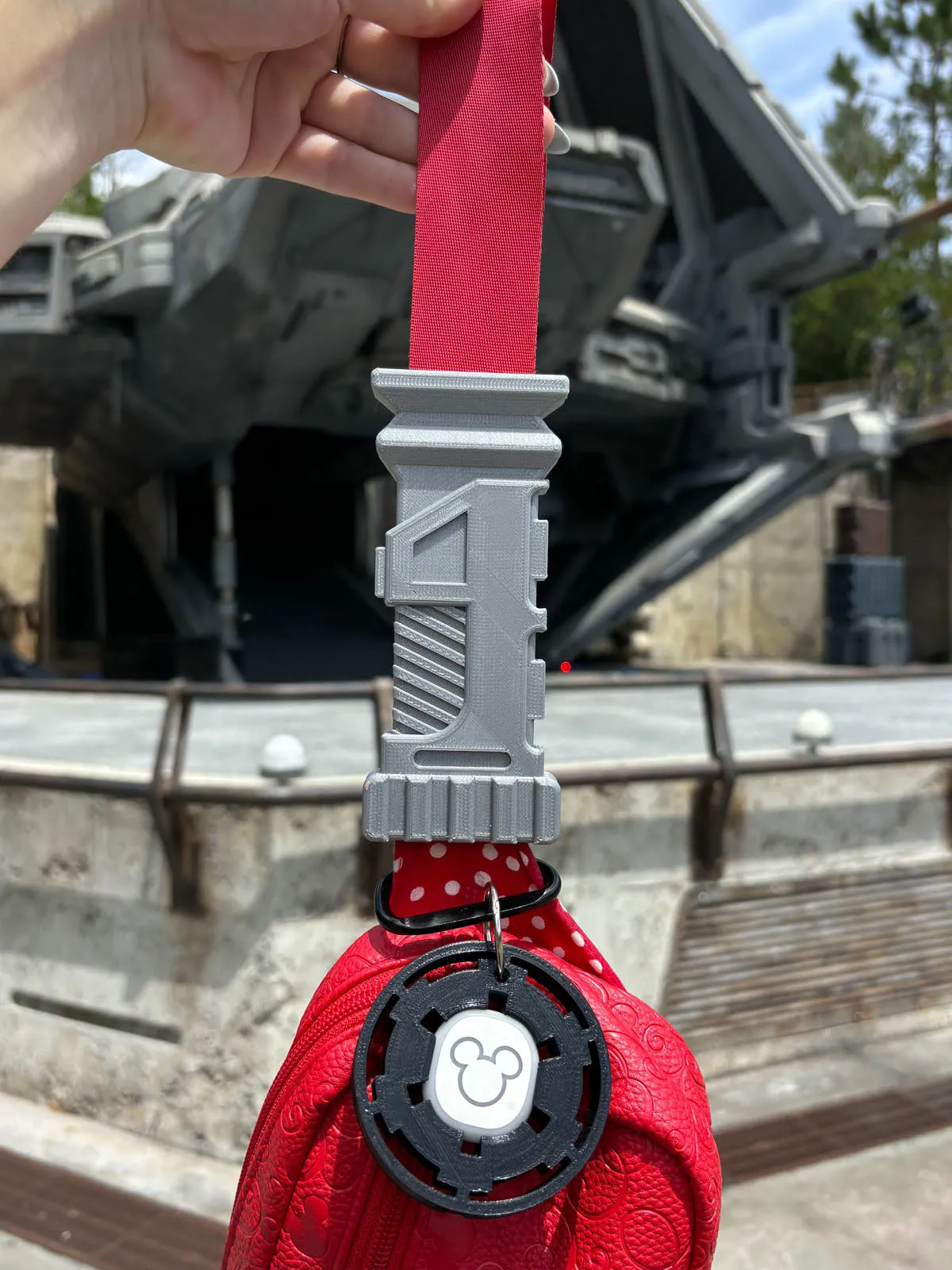 Saber Hilt Belt and Bag Charm