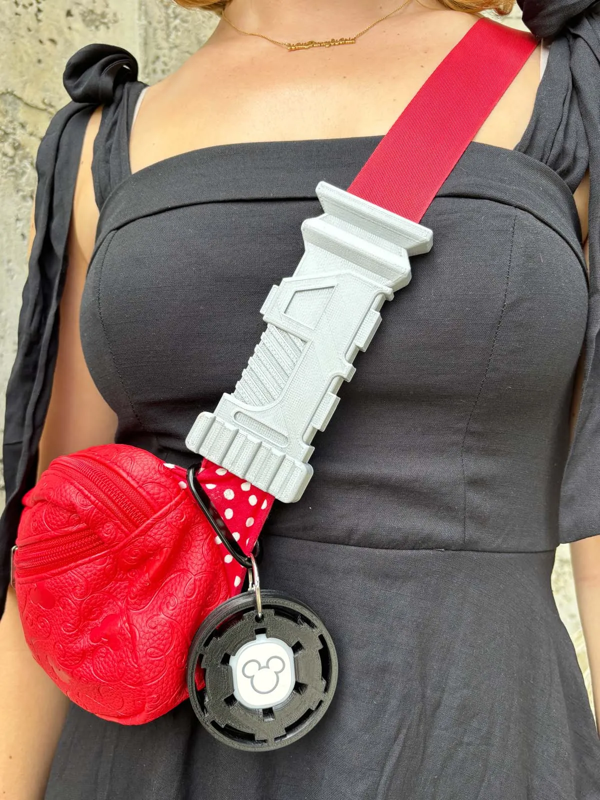 Saber Hilt Belt and Bag Charm