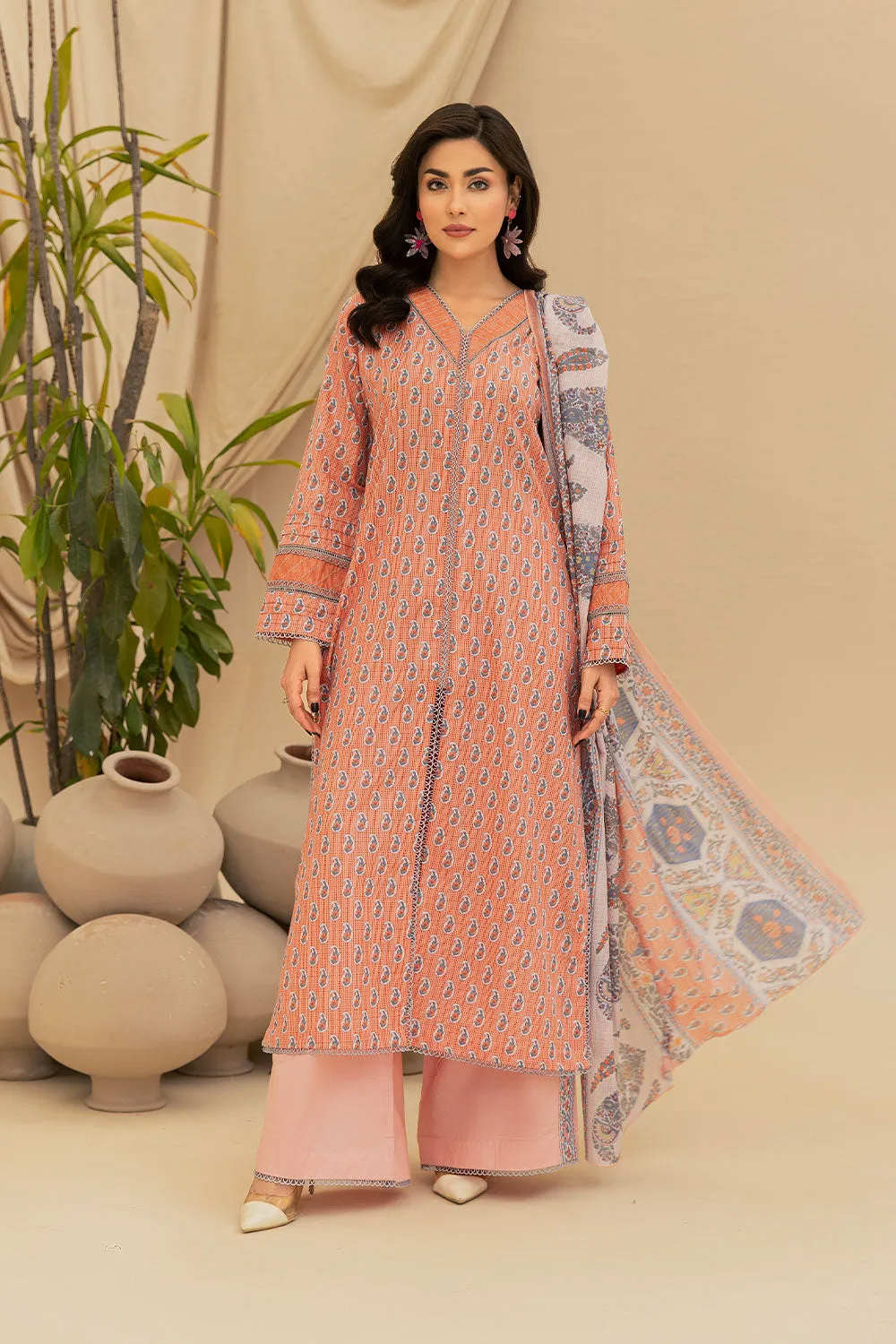 Safwa Safron Vol-02 Fine Digital Printed Lawn Unstitched 3Pc Suit SAF-11