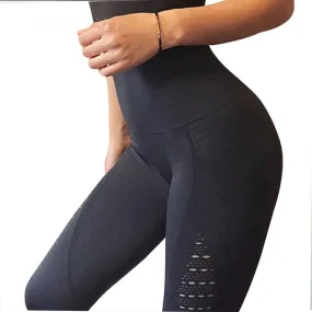 Seamless Leggings For Women High Waist Elastic Push Up Leggings Workout Jeggings Mesh Patchwork Fitness Leggings Feminino