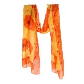 Silk Scarf Orange