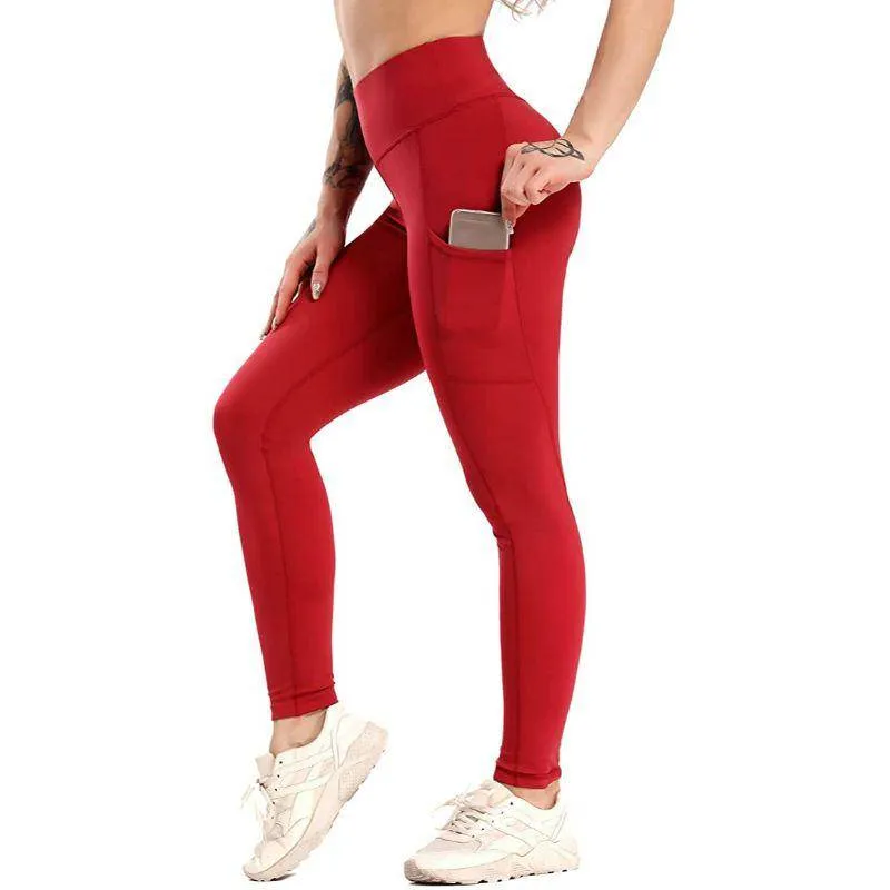 Skyla Scrunch Bum Side Pockets Leggings