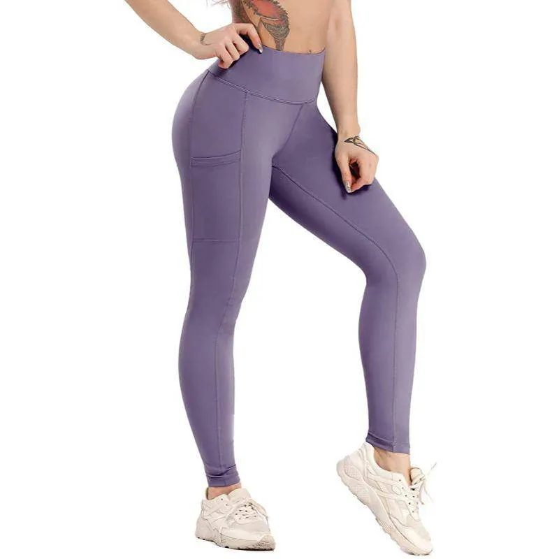 Skyla Scrunch Bum Side Pockets Leggings