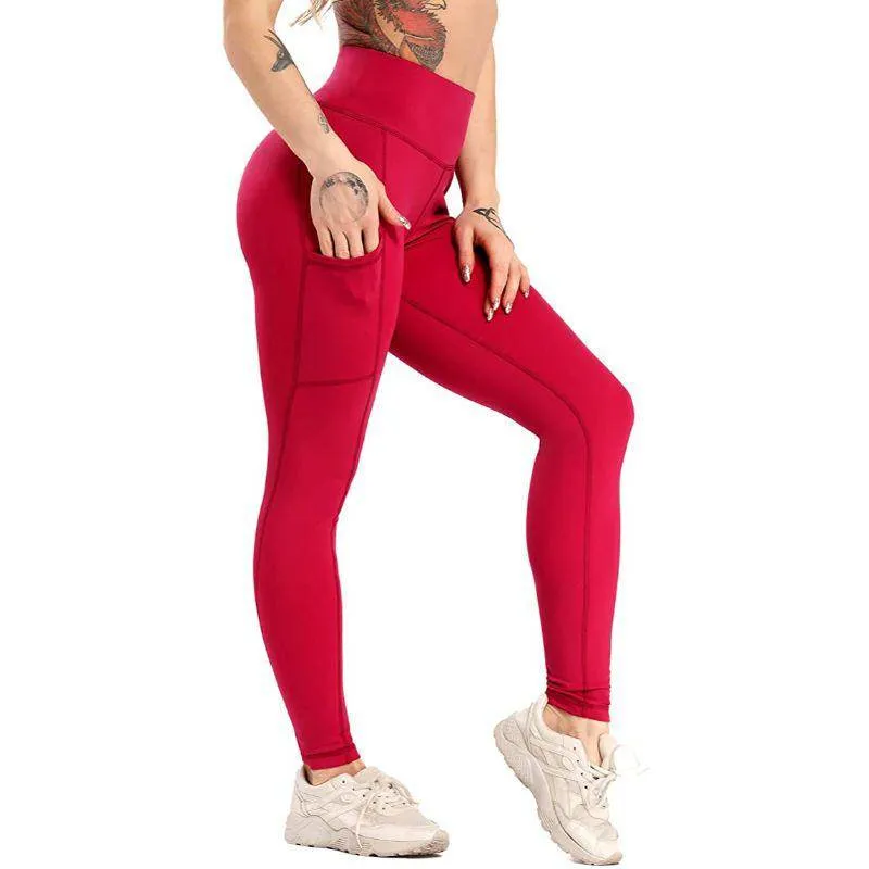 Skyla Scrunch Bum Side Pockets Leggings