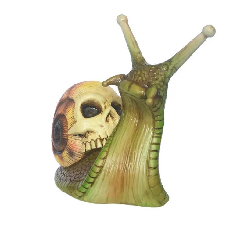 Snail & Skull Ornament