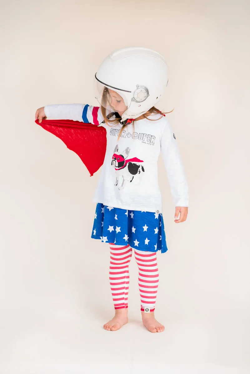 Stars And Stripes Girl Legging by: Mini Shatsu