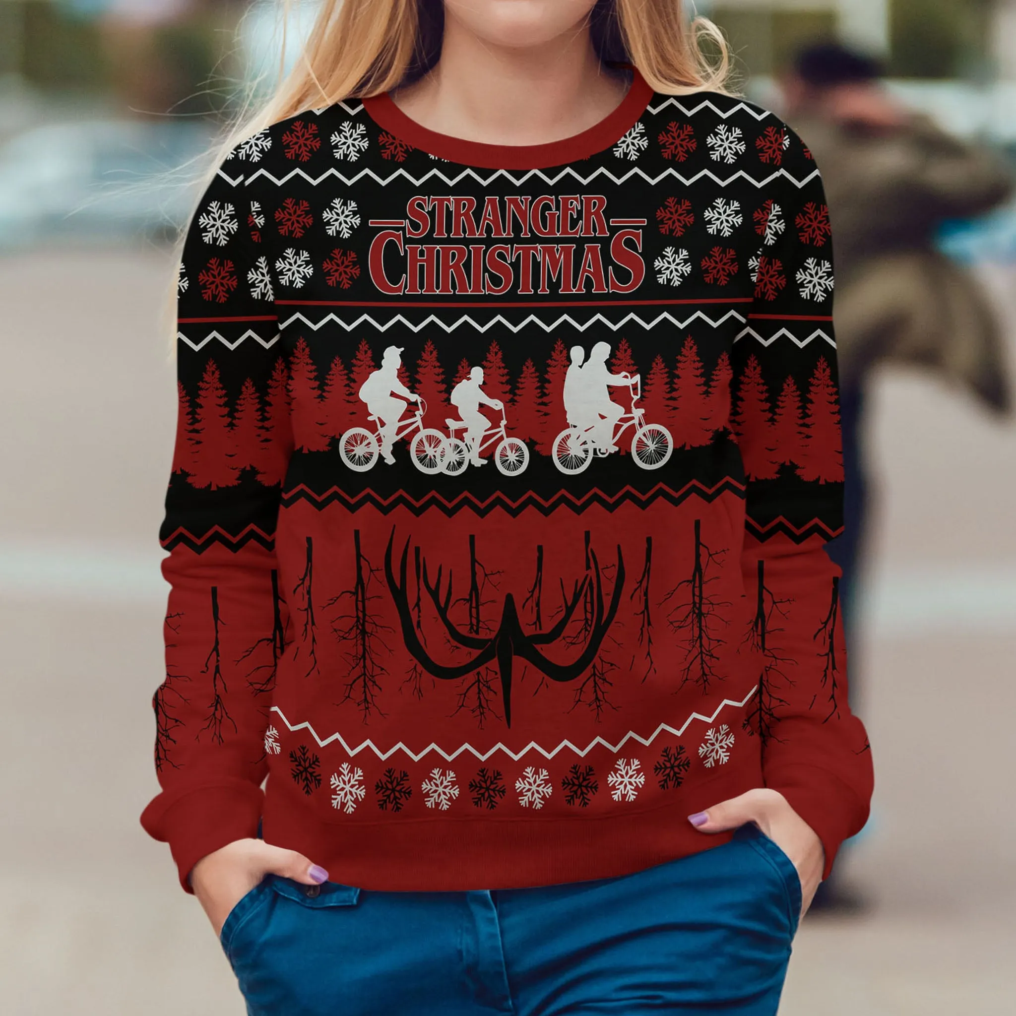 Stranger Christmas Sweatshirt