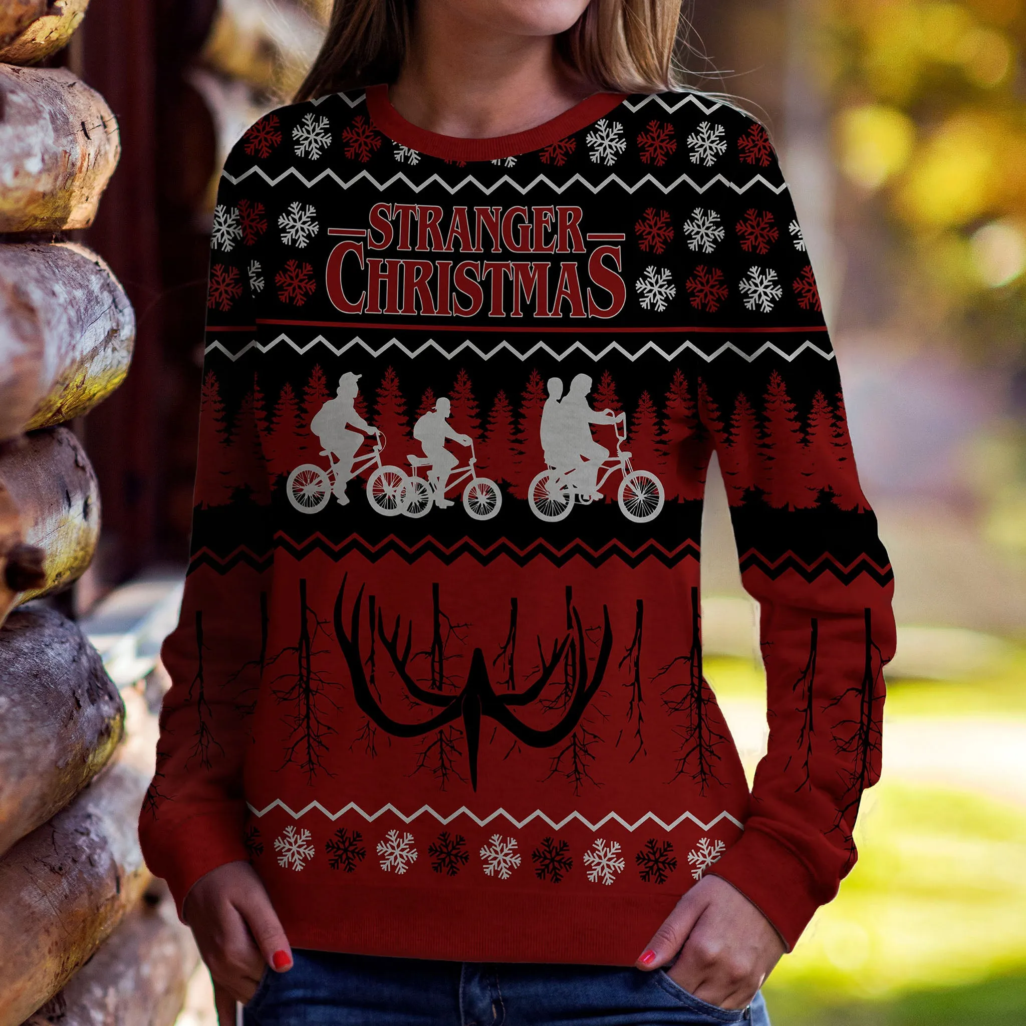 Stranger Christmas Sweatshirt