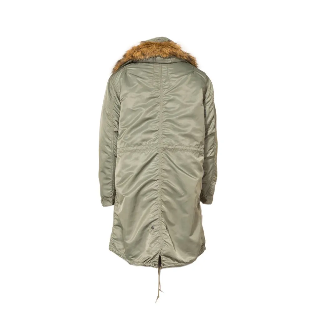 Stussy Alpha Industries M-51 Fishtail Parka Olive Green