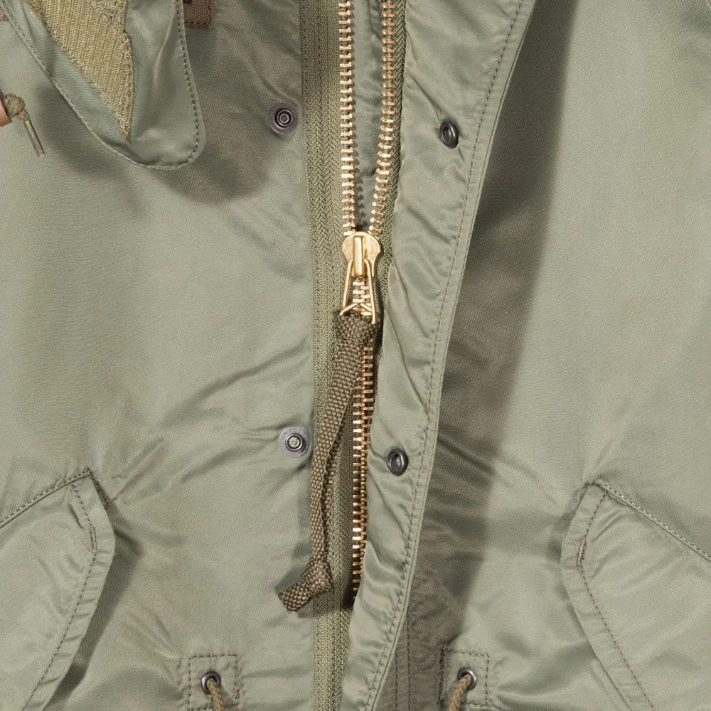 Stussy Alpha Industries M-51 Fishtail Parka Olive Green