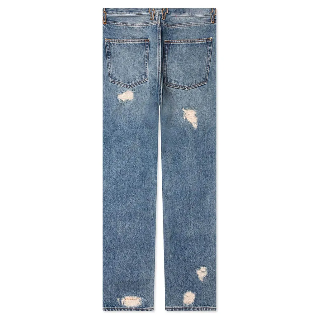 Super Distressed Denim - Blue Wash