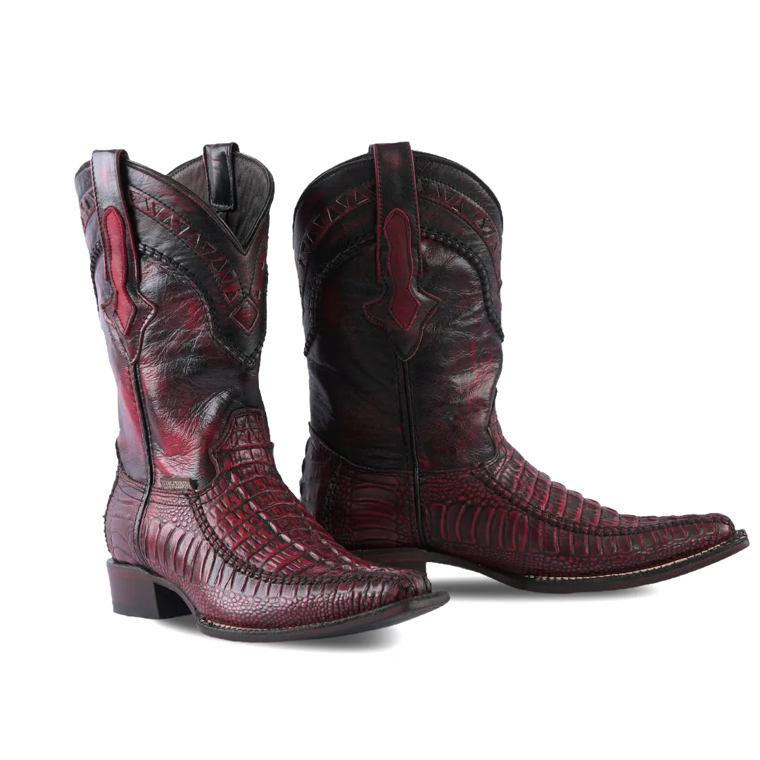 Texas Country Western Boot Colita Black Cherry E203