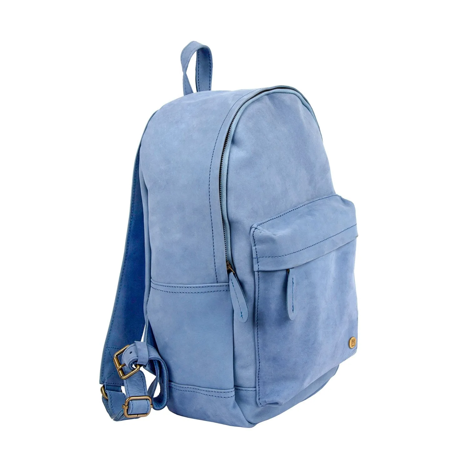 The Classic Backpack - Blue Suede