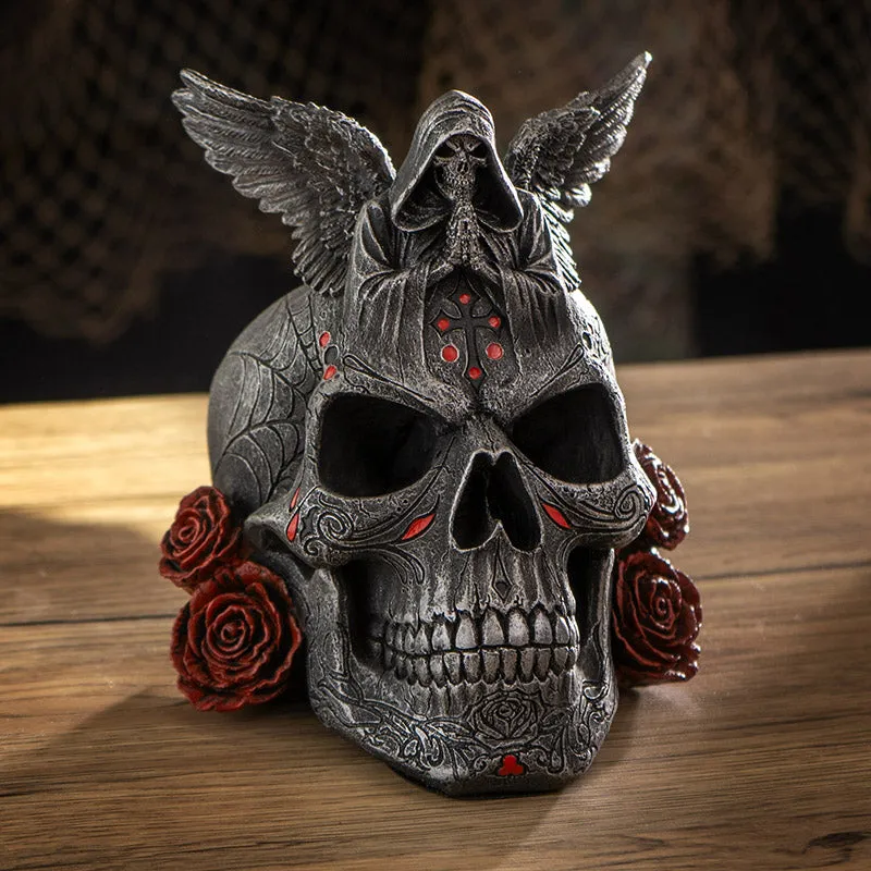 The Dead Skull Figurine