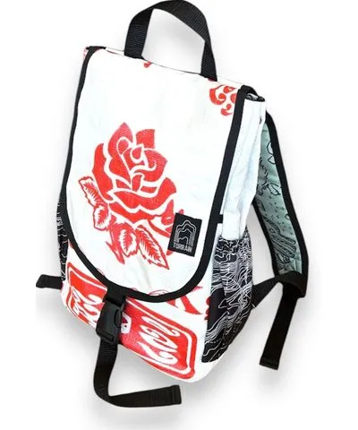 Torrain Recycled Bags Women's Red / White Rose Venture Pack