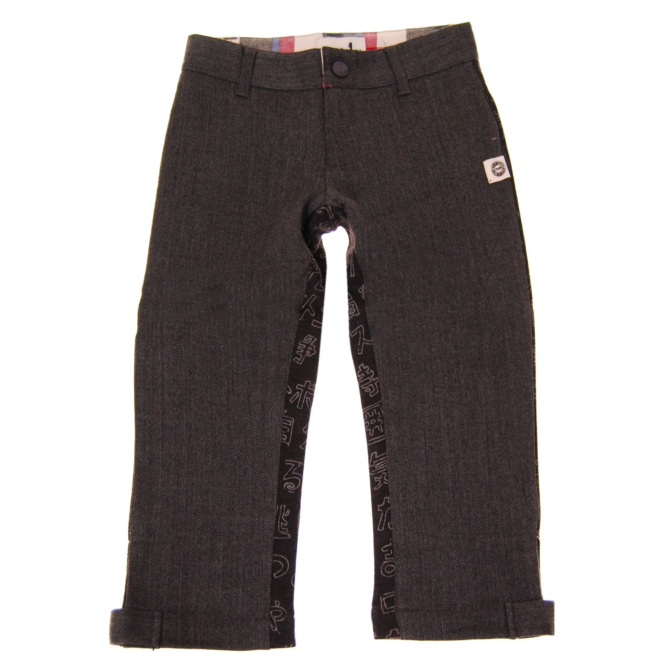 Two-Face Herringbone-Terry Tokyo Baby Pants by: Mini Shatsu