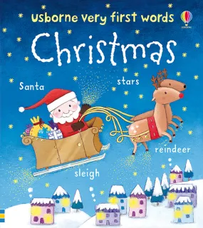 Usborne Very First Words: Christmas