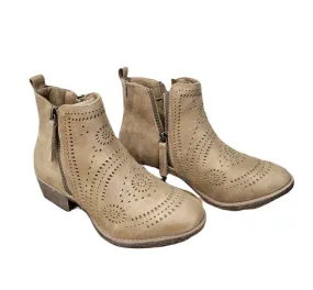 Very G Women's Lisette Ankle Bootie - Beige VGLB0379