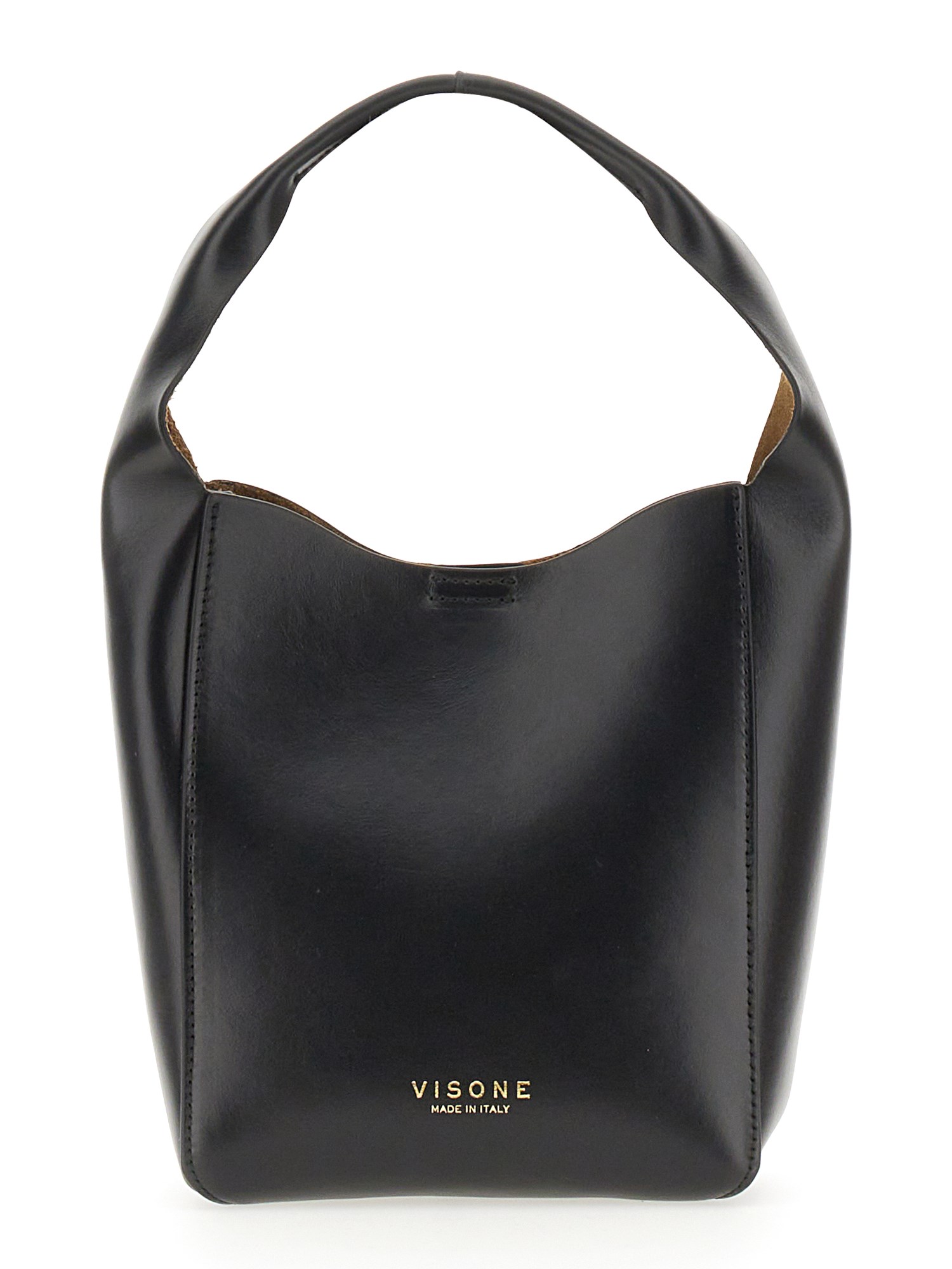 VISONE    ELIZABETH LEATHER TOTE BAG