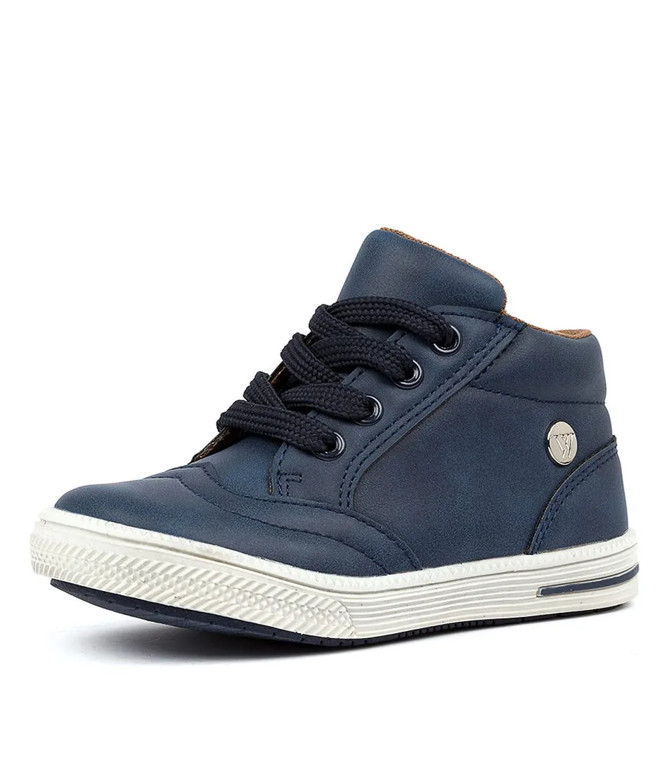 WALNUT Storm Sneaker Tot Navy