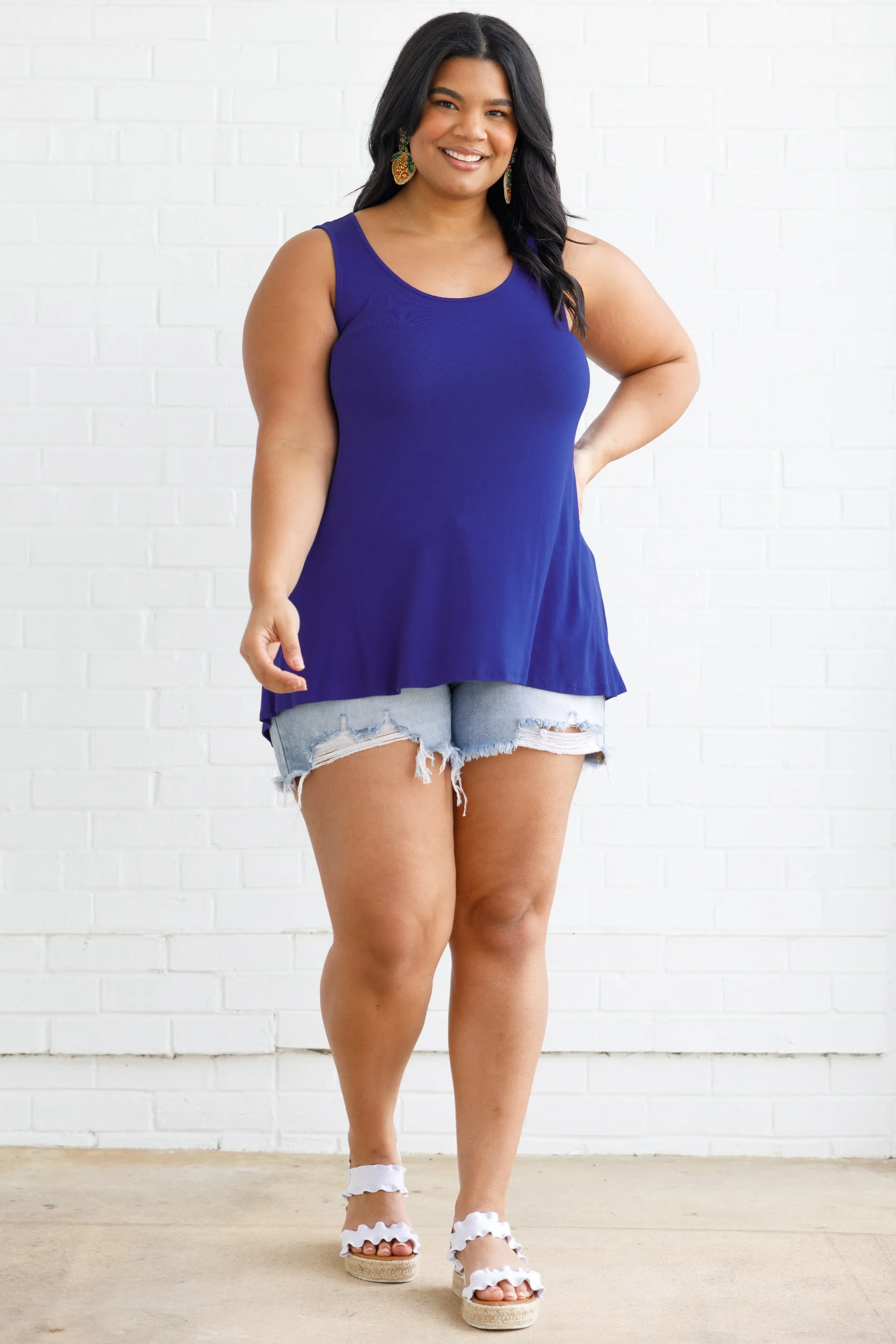 Weekender Tank, Royal Blue