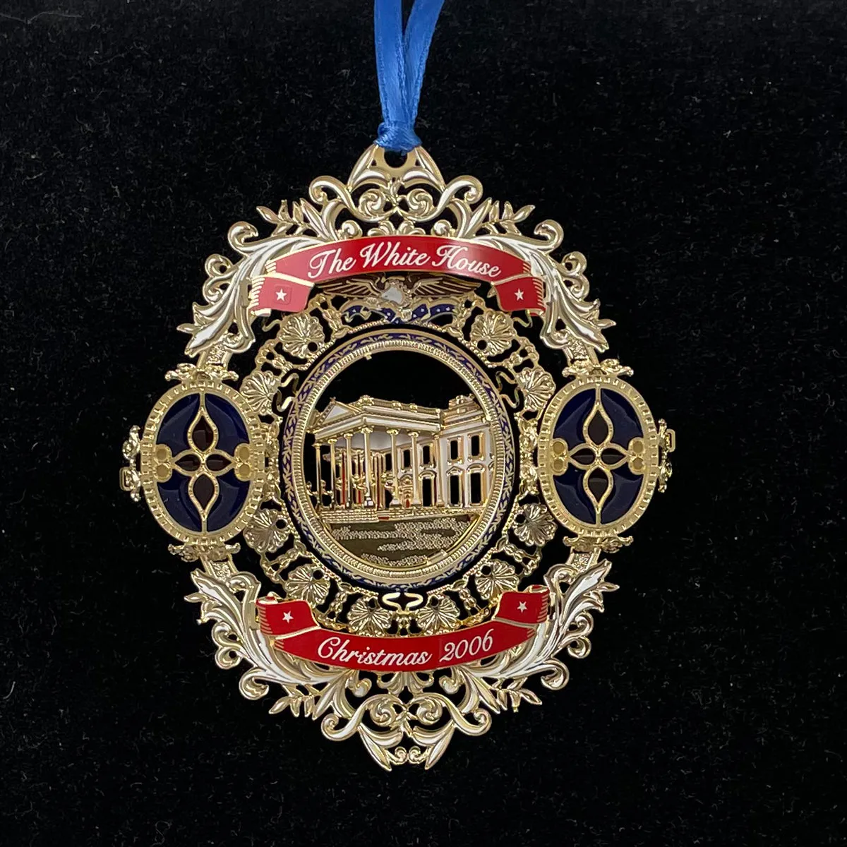 White House Christmas Ornament 2006