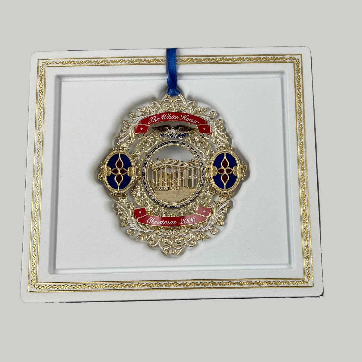 White House Christmas Ornament 2006