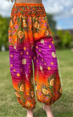 WILD MEADOW HAREM TROUSERS - SIZE 10-18 (FR83)