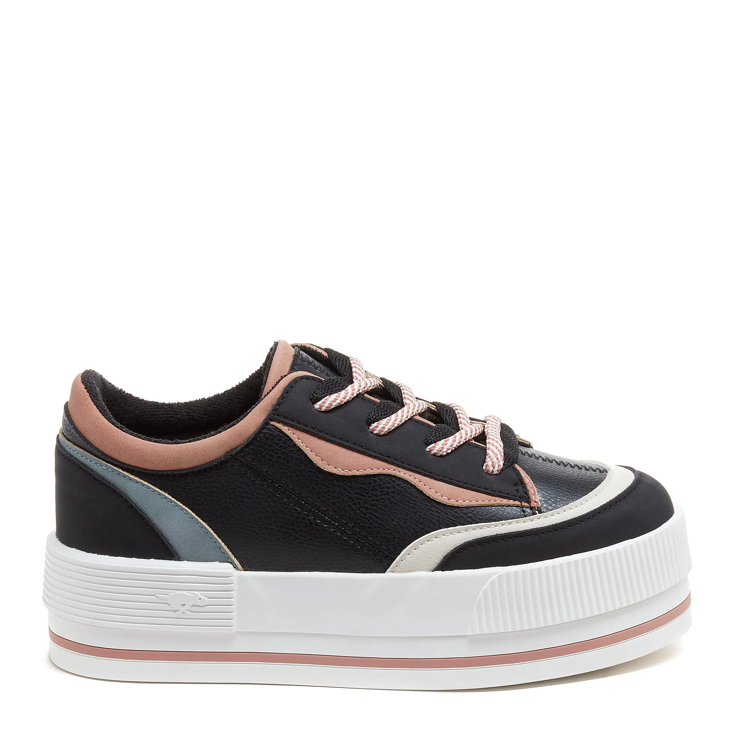 Wink Black Platform Sneaker