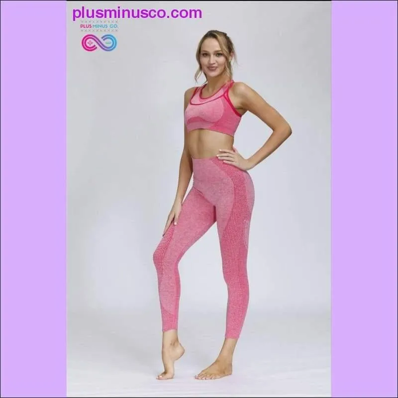 Womens Clothing 2021 New V-neck Sportswear Yoga Suit Two